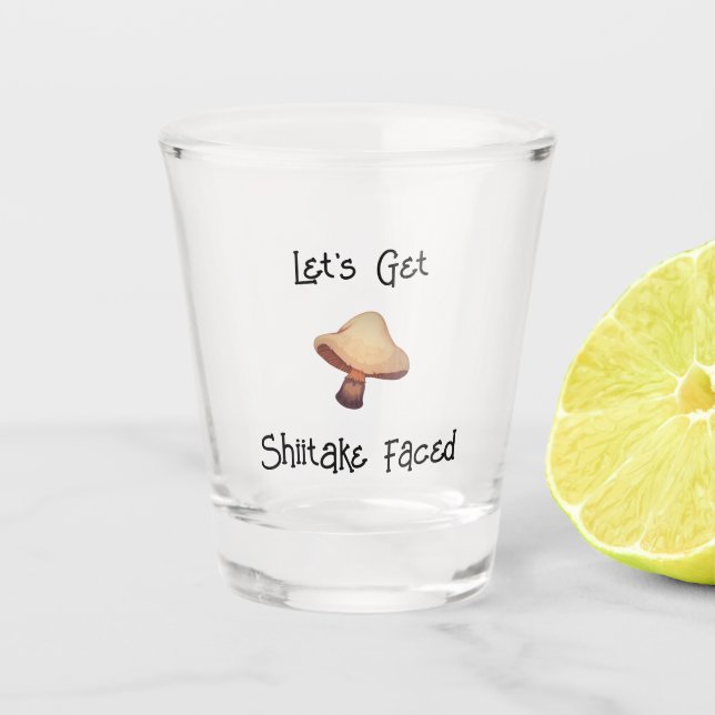Funny Champhroom Verre de tir (Devant)