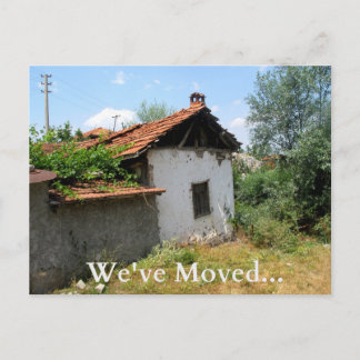 Funny Change of Address Card Dilapidated Old House