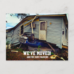 Funny change of address postcard
