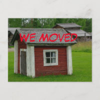 Funny Change Of Address Postcard