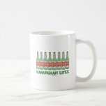 FUNNY  CHANUKAH HANUKKAH LITES GIFTS COFFEE MUG<br><div class="desc">GIVE THESE HANUKKAH LITES GIFTS TO YOUR FAVORITE DRINKERS WHO APPRECIATE JEWISH HUMOR.</div>