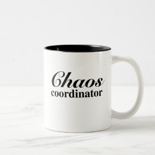 Funny Chaos Coordinator Mug for Mom