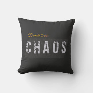 Funny Chaos Creator Streetwear Throw Pillow