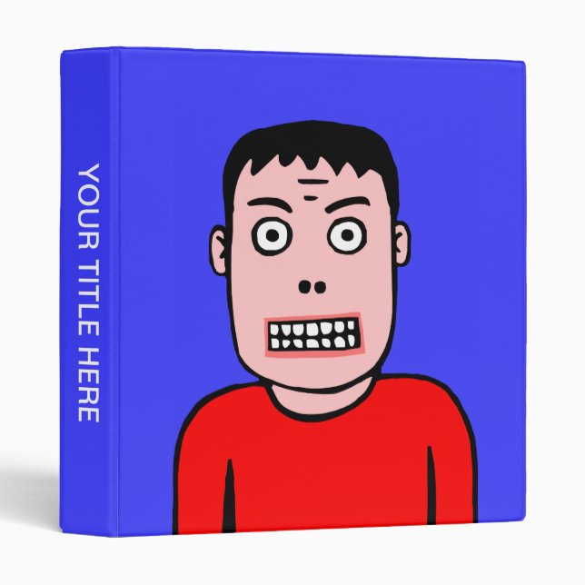 Funny Character 01 Binder (Front/Spine)