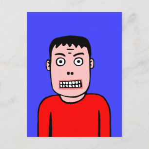 Funny Character Postcard