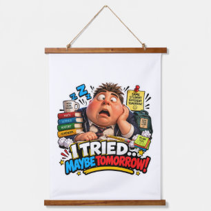 Funny Characters Back to School Balloon Hanging Tapestry
