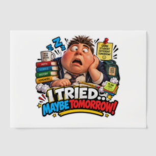 Funny Characters Back to School Balloon Vellum Invitations