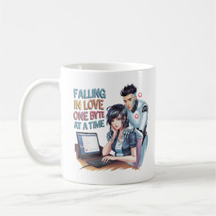 Funny Chatbot Companion Ai Memes Falling In Love T Coffee Mug