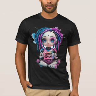 Funny Chatbot Memes Companion Ai Glitch Happens T-Shirt