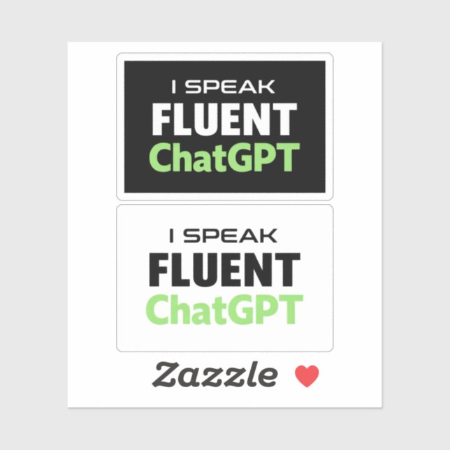 Funny ChatGPT Stickers (Sheet)