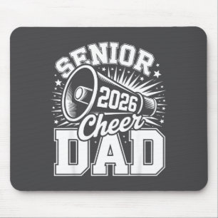 Funny Cheer Class Senior 2026 Proud 2026 Dad Cheer Mouse Pad
