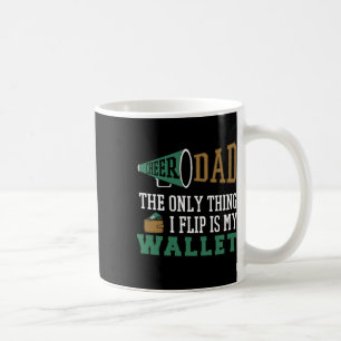 Funny Cheer Dad Cheerleading Gift For Men Fathers Coffee Mug