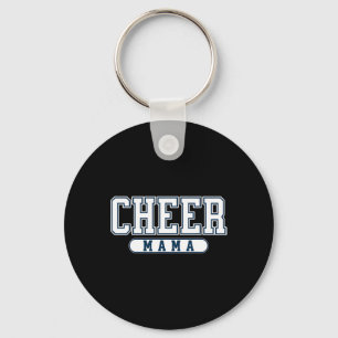Funny Cheer Mom Cheerleading For Cheerleader Squad Keychain