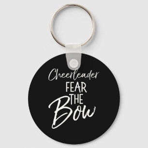 Funny Cheer Team Gift Matching Cheerleader Fear Th Keychain