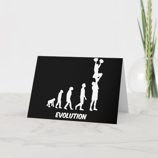 Funny cheerleading card (Front)