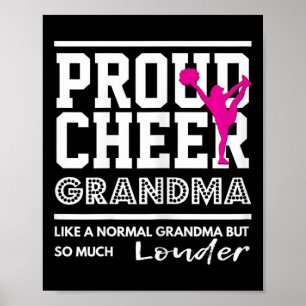 Funny Cheerleading Designs For Men, Women And Kid  Poster