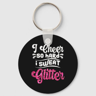 Funny Cheerleading Graphic For Cheer Girls Cheerle Keychain