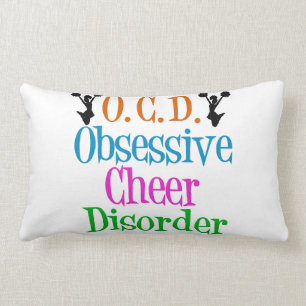 Funny Cheerleading Lumbar Pillow