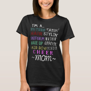 Funny Cheerleading Mom For Cheer Moms T-Shirt