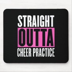 Funny Cheerleading Saying Cheer Practice Cheer Gir Mouse Pad