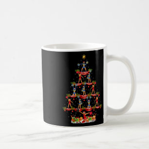 Funny Cheerleading Xmas Lighting Cheerleading Chri Coffee Mug