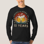 Funny Cheers and Beers 50th Birthday Celebration T T-Shirt<br><div class="desc">Celebrate turning 50 with laughter and good vibes! This humourous tee adds a playful touch to your milestone birthday bash. Cheers to 50 and beyond!</div>