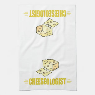Funny Cheese Lover Kitchen Towel