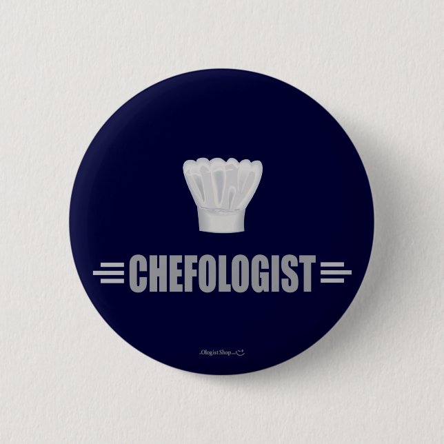 Funny Chef 2 Inch Round Button (Front)