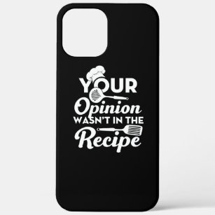 Funny Chef Art Men Women Cook Pastry Chef Cooking iPhone 12 Pro Max Case