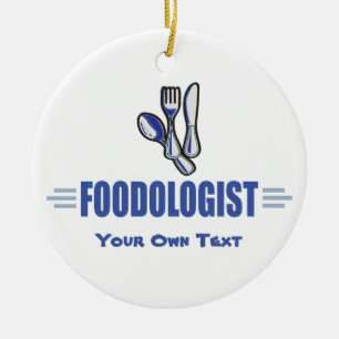 Funny Chef Ceramic Ornament