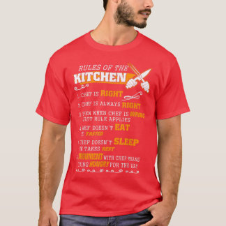 Funny Chef Cooking GiftsI Love Cooking Lover Gifts T-Shirt