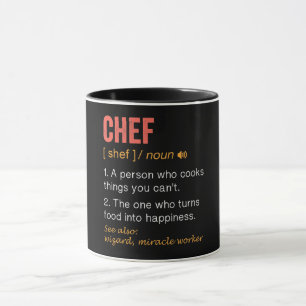 Funny Chef Definition  Mug