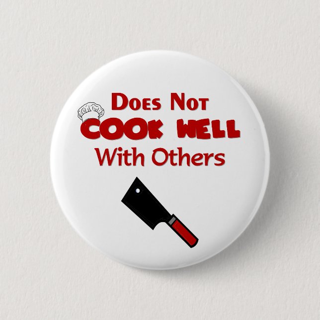 Funny Chef Gifts 2 Inch Round Button (Front)