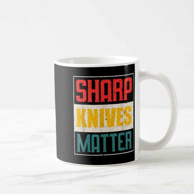 Funny Chef Knife Of Sharp Knives For Chefs Coffee Mug (Right)