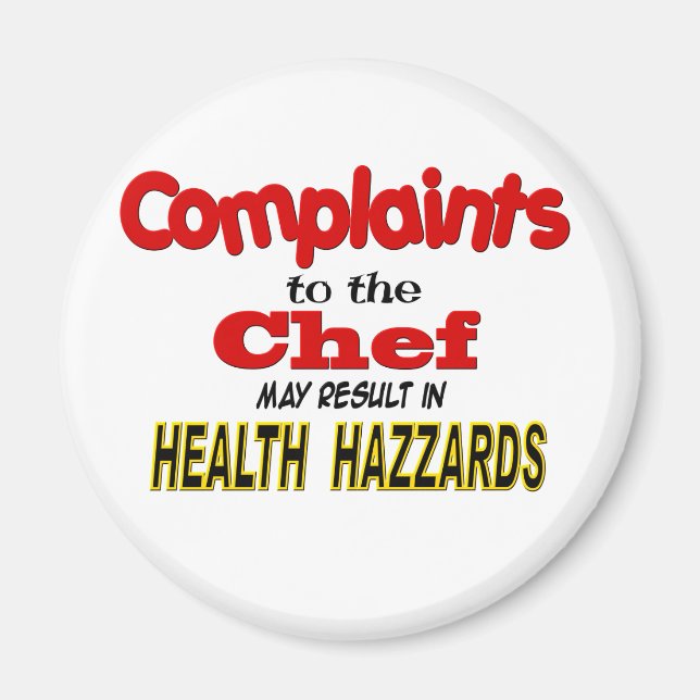 Funny Chef Magnet (Front)