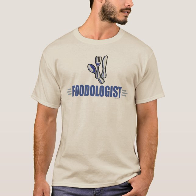 Funny Chef, Waitress, Waiter T-Shirt (Front)