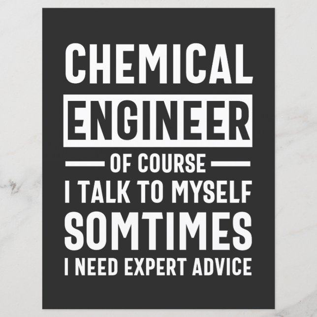 Funny Chemical Engineer Gift (Front)
