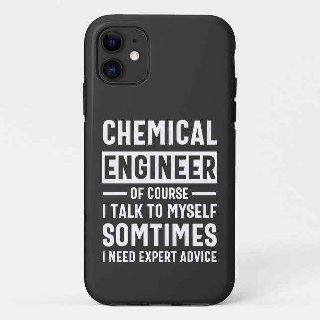 Funny Chemical Engineer Gift Case-Mate iPhone Case (Back)