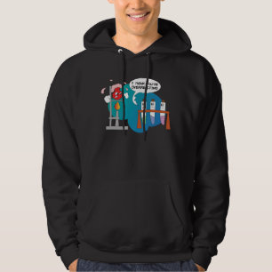 Funny Chemistry Comic Chemical Reaction Hoodie