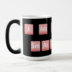 Funny Chemistry Elements Design Smart Cute Polite  Magic Mug