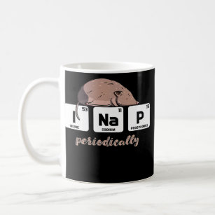 Funny Chemistry Elements Science I Nap Coffee Mug