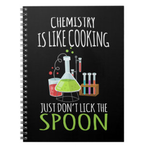 Funny Chemistry Scientist Laboratory Joke Notebook