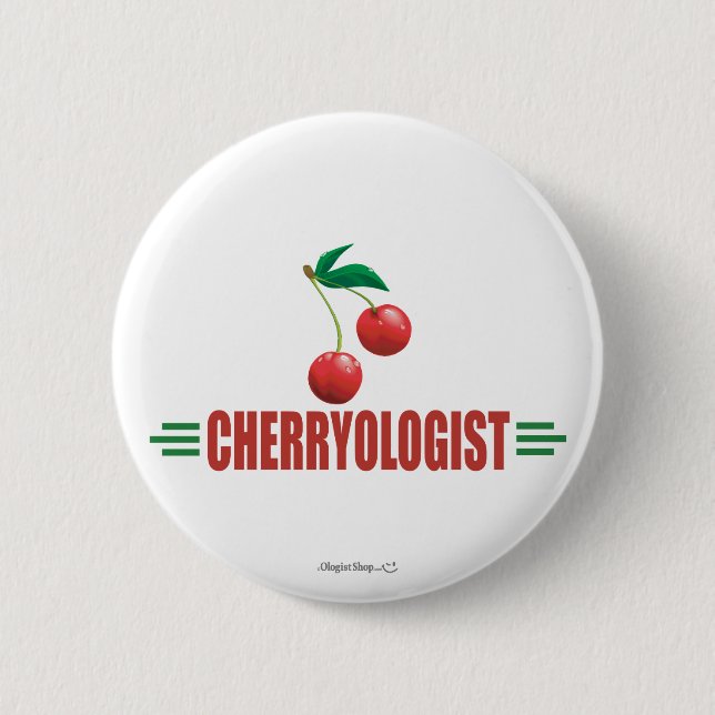 Funny Cherries 2 Inch Round Button (Front)