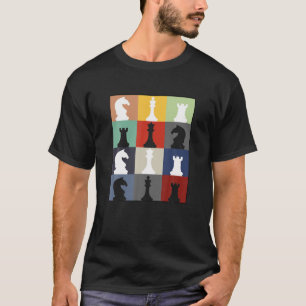 Funny Chess Board Tee Game Humour Set Player Women