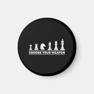 Funny Chess Gift for Chess Lover Kids Boys Girls C Magnet