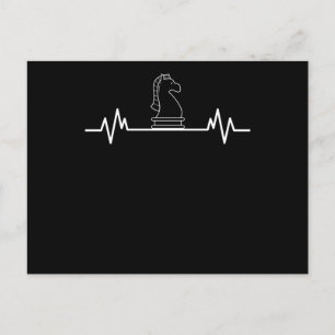 Funny Chess Piece Chess Player Fun Chess Game Gift Postcard