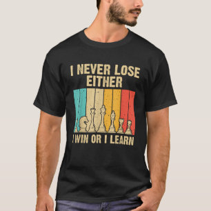 Funny Chess Player Art For Chess Lover Game Themed T-Shirt