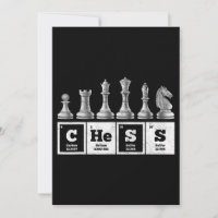 funny chess player geek periodic system chemistry