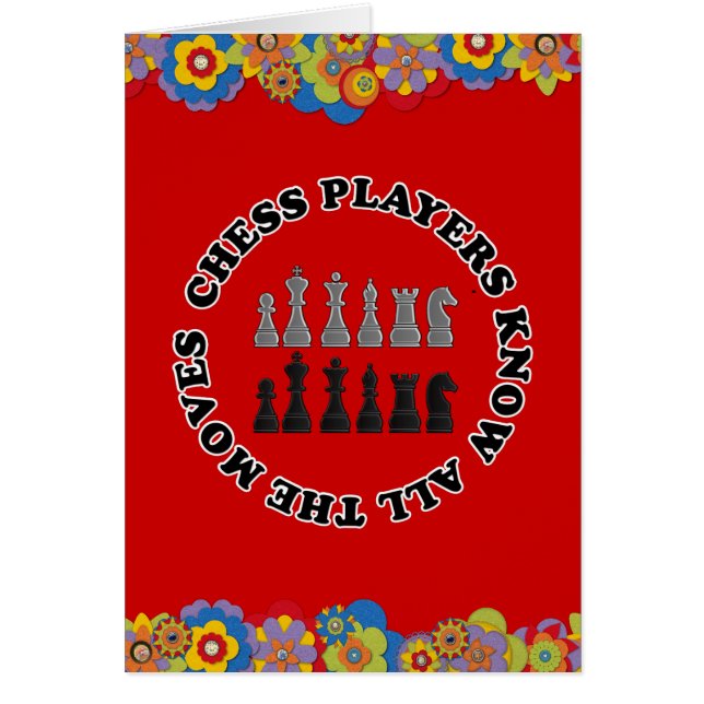 Funny Chess Players Know All the Moves (Front)