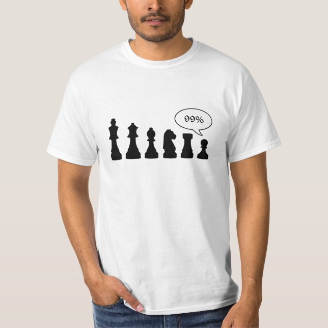 Funny Chess T-shirt (Front)